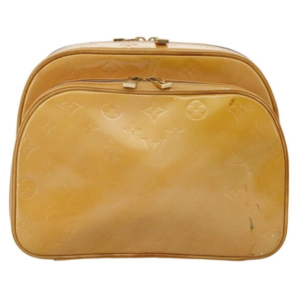LOUIS VUITTON Monogram Vernis Marley Backpack Marshmallow Pink main image 4